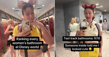 Trans influencer filming in the womenâs room is selfish